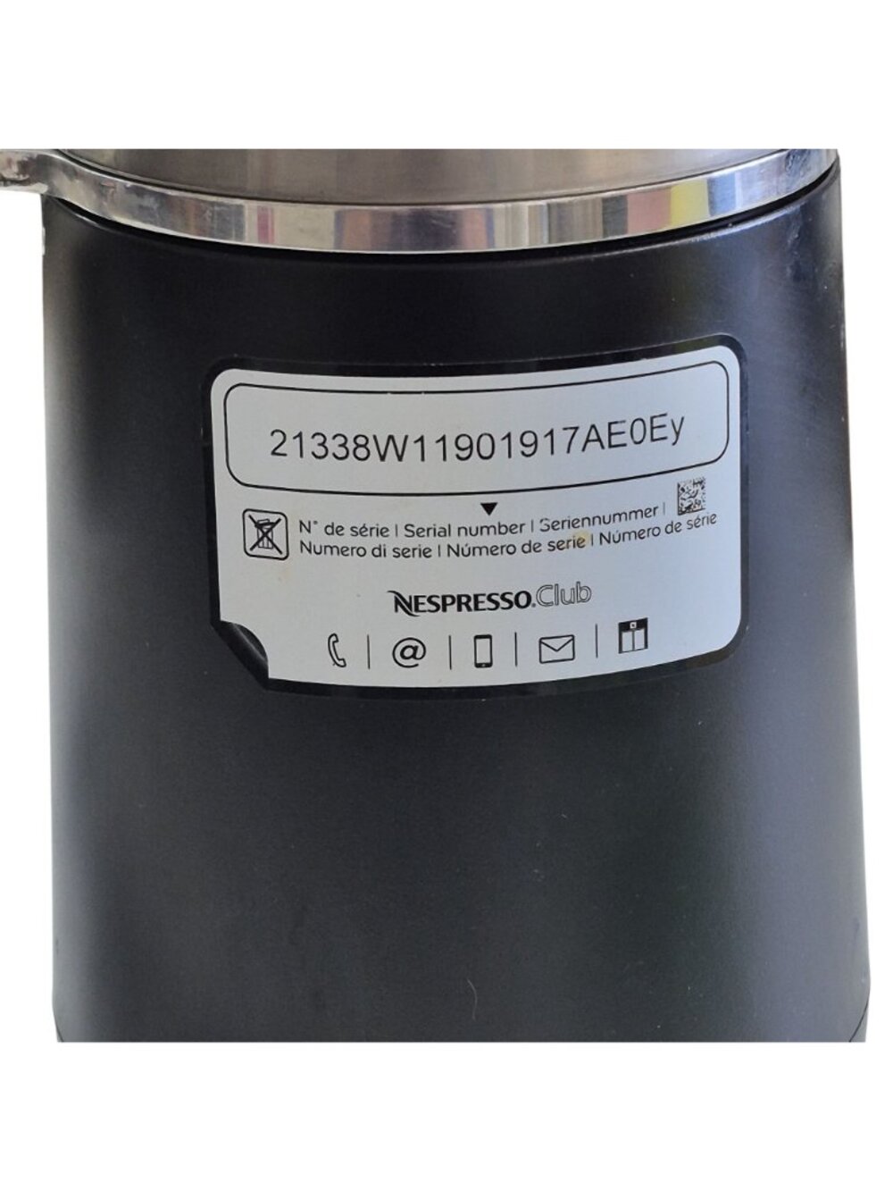Nespresso Barista Recipe Maker Black 120V 860W Perfectly Frothed Milk & Coffee - Picture 4 of 9